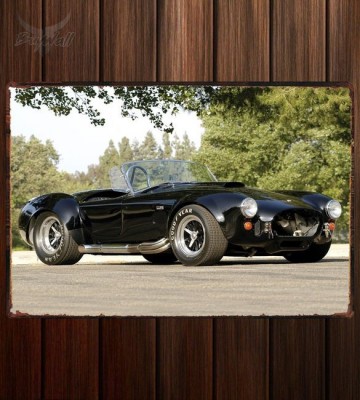 Металлическая табличка Shelby Cobra 427